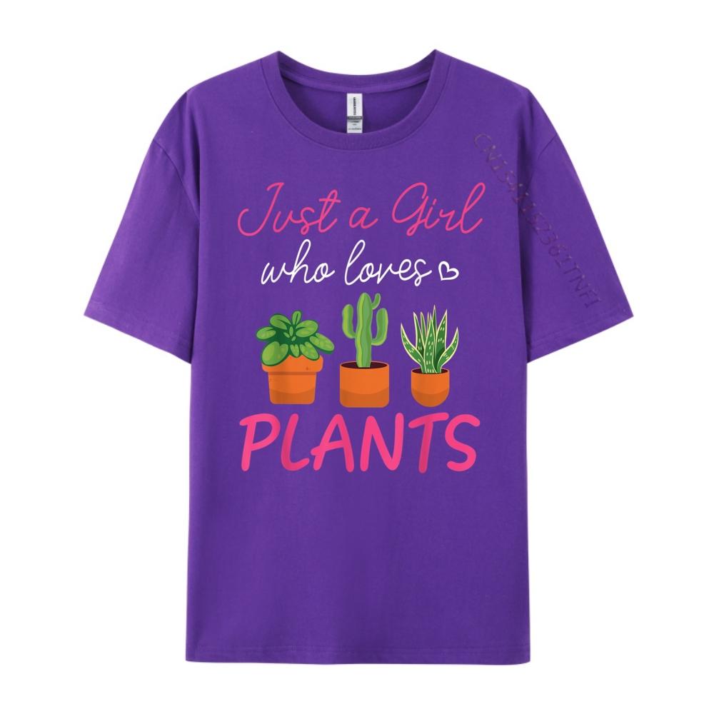 Plant Shirt Plant Girl Planting I Love Plants Camisas Basicas Hombre Tee Shirt Men Tshirts Happy New Years