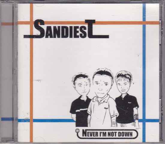

CD SANDIEST - Never I m Not Down PX058 Diwphalanx Reco 2000 Japan Rock Used