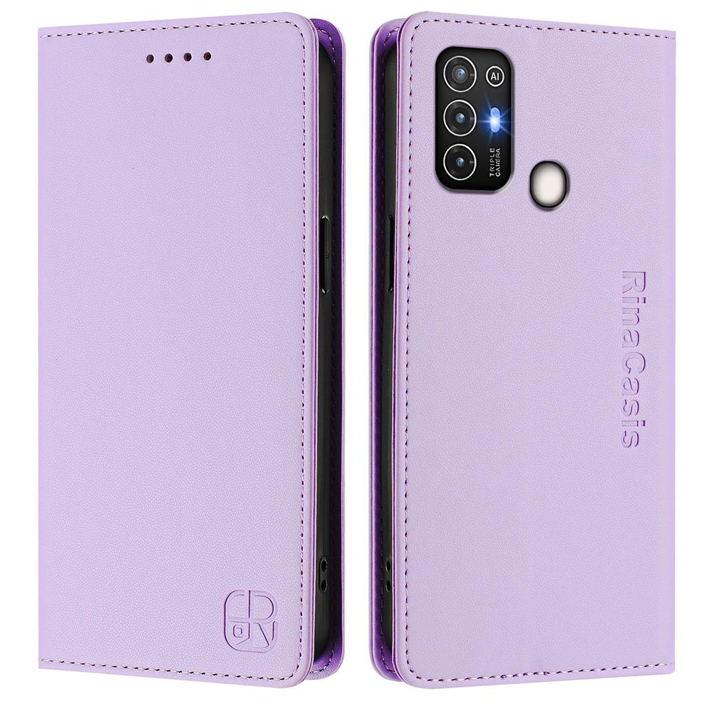 Pro ZTE Blade A52, A53, A73, V50 Vita, V40S, Axon 60, V60, A75, V60 Vita, V70 Vita... Prémiové pouzdro z PU kůže ve stylu peněženky, nárazuvzdorné a s RFID blokováním