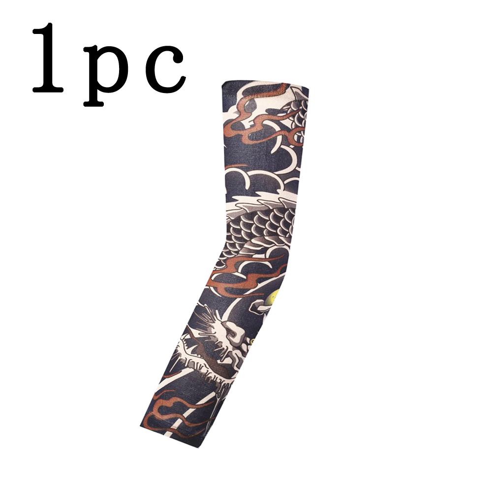 

1PC Of New Sleeveless Tattoo Arm Sleeves With For Outdoor Driving, Protective Arm Sleeves For Sun UV Protection Men And Women