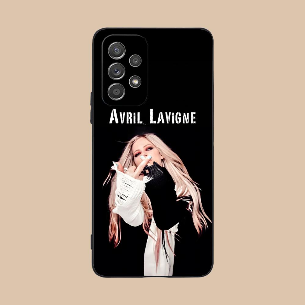 

Avril Lavigne Matte TPU Mobile Phone Case for Samsung Galaxy M55 54 42 35 34 33 32 23 22 15 14 13 12 F55 5G Colorful Cover Galaxy F04