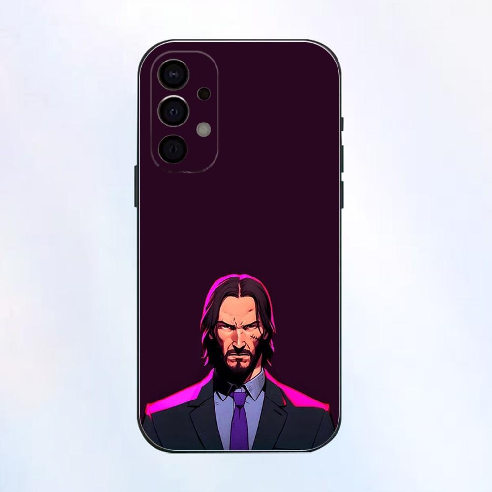 John Wick Phone Case For Samsung S25,S24,S21,S22,S23,S30,Ultra,S20,Plus,Fe,Lite,Note,10,9,5G Black Cover