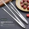 Edelstahl Küchenzange Rutschfest Hitzebeständig BBQ Grillwerkzeug Steak Meeresfrüchte Buffet Salat Servierwerkzeug Kochutensilien