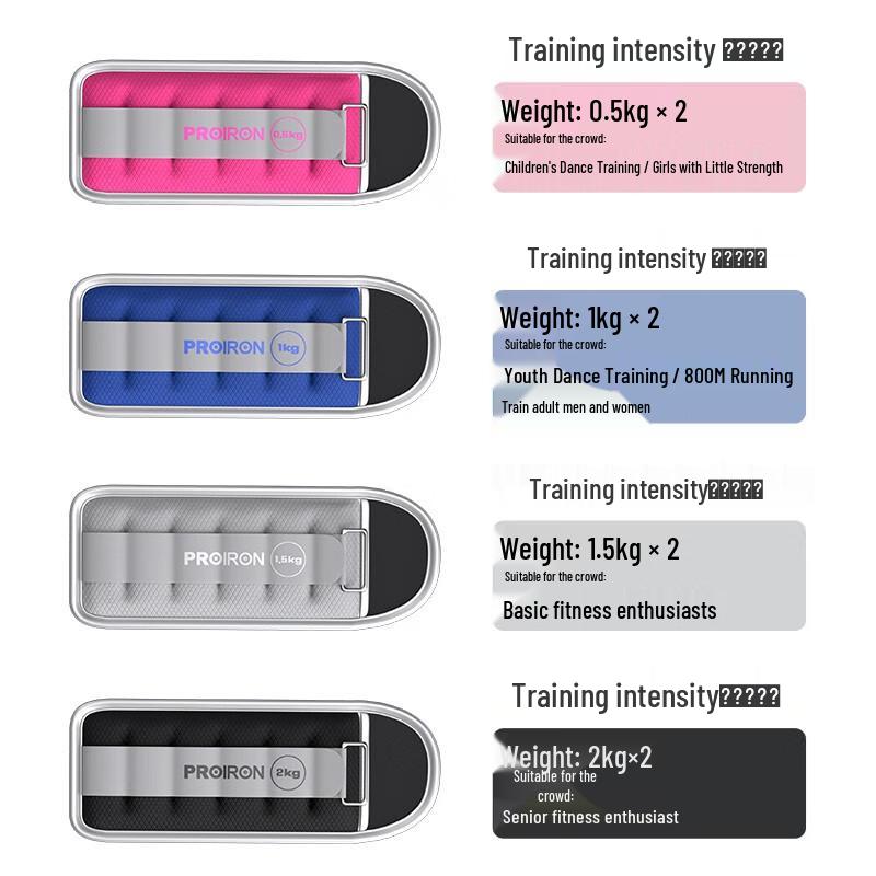 PROIRON Adjustable Ankle Wrist Weights