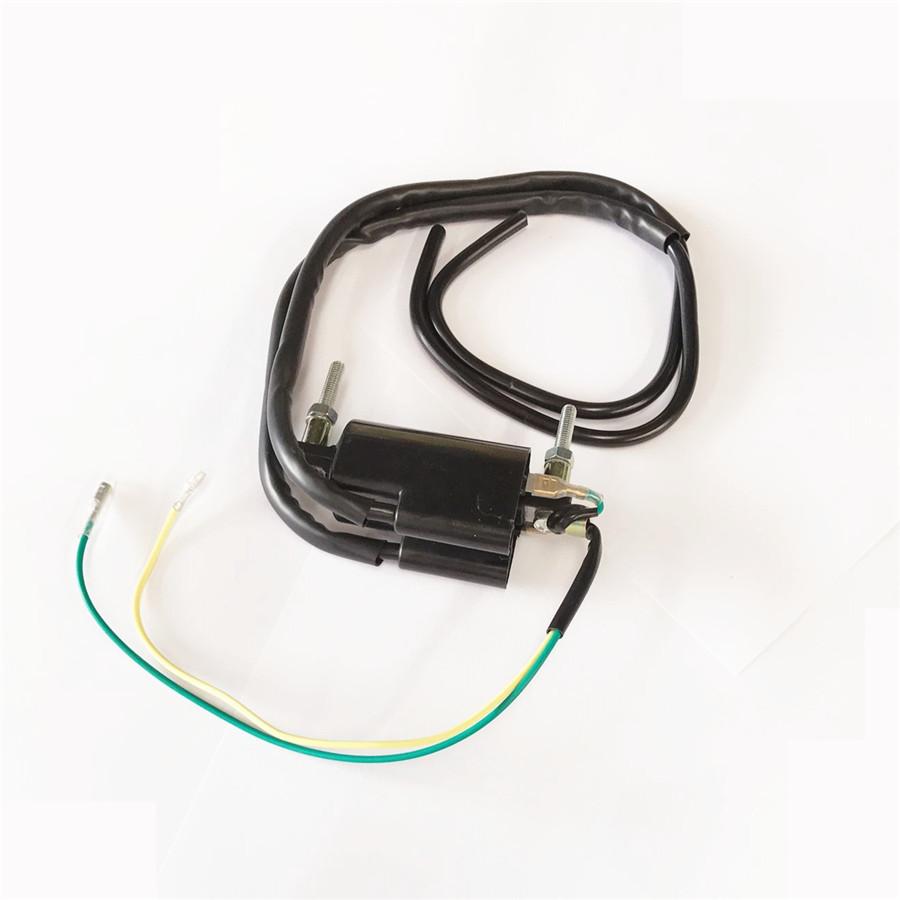 Ignition Coil Dual Wire 12V Fit for Honda Kawasaki Suzuki Yamaha