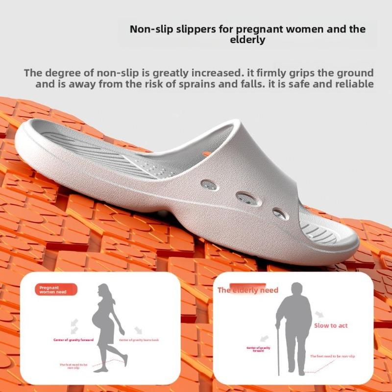 Pantofole da Bagno Antiscivolo Estive da Donna e Uomo, Pantofole Morbide da Casa per Interni per Donne Incinta