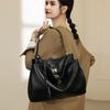 Women's Large Capacity 2024 High-End Cowhide Crossbody Underarm Tote Bag