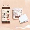 Mini Portable Watercolor Pigment 8 Colors 0.2ml Solid Packaging Wooden Box Set Diary Travel Painting Portable Art  Watercolor