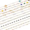 14K Gold-Filled Pearl Chain for Handmade Jewelry: Bracelet, Necklace, and Earrings Components