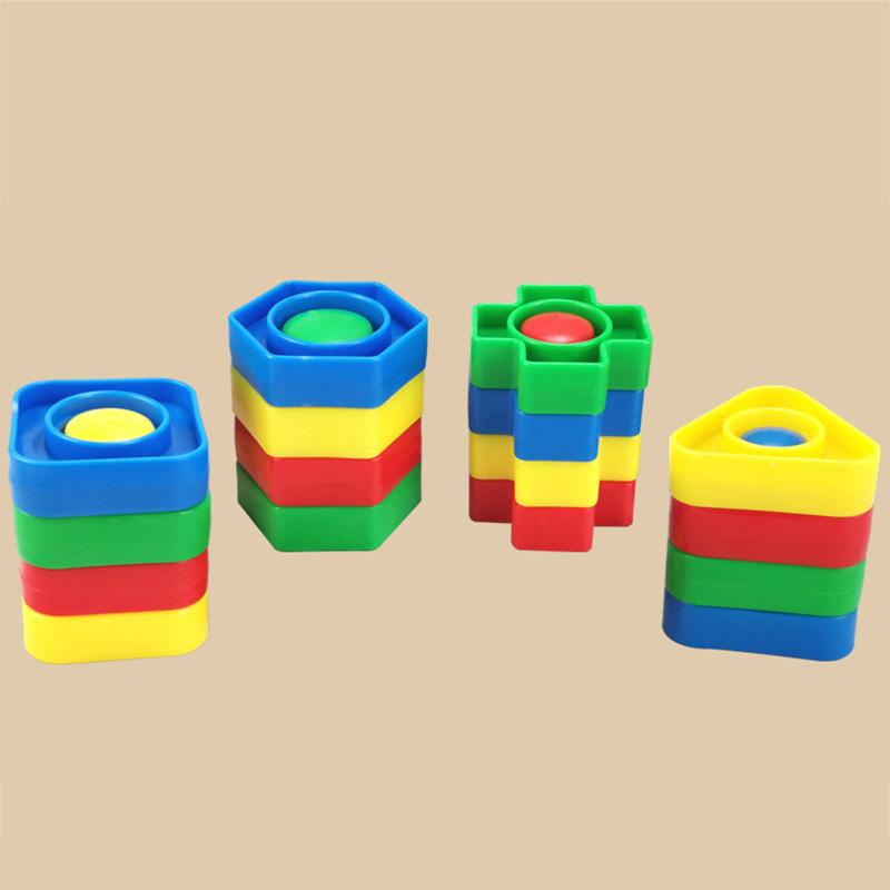 Skru Byggeklosser Match Puslespill Leketøy for Barn Spedbarn Montessori Form Farge Gjenkjenne Læringsleker Barnegaver TMZ