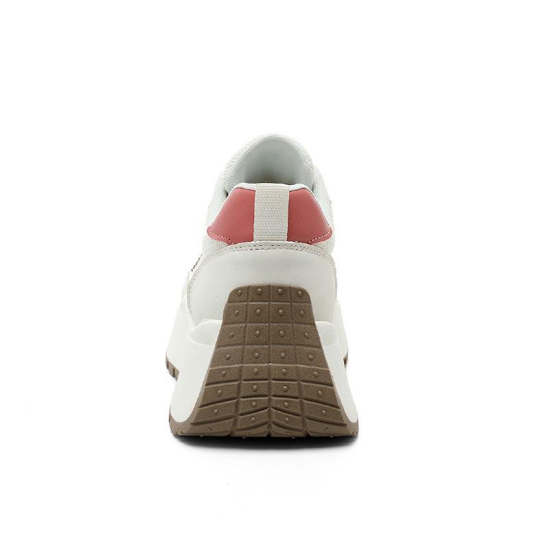 Atmungsaktive Mesh-Sneaker Frühling und Sommer neue Plateau-Dad-Schuhe leichte Reiseschuhe