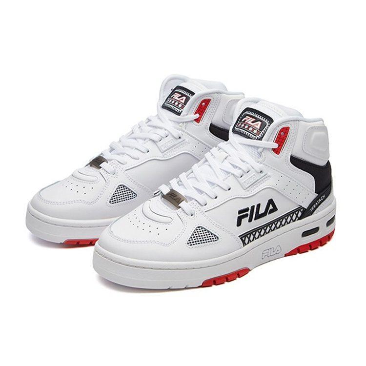 Fila Teratach High Top White/Red/Black Women's F12W111211FWN