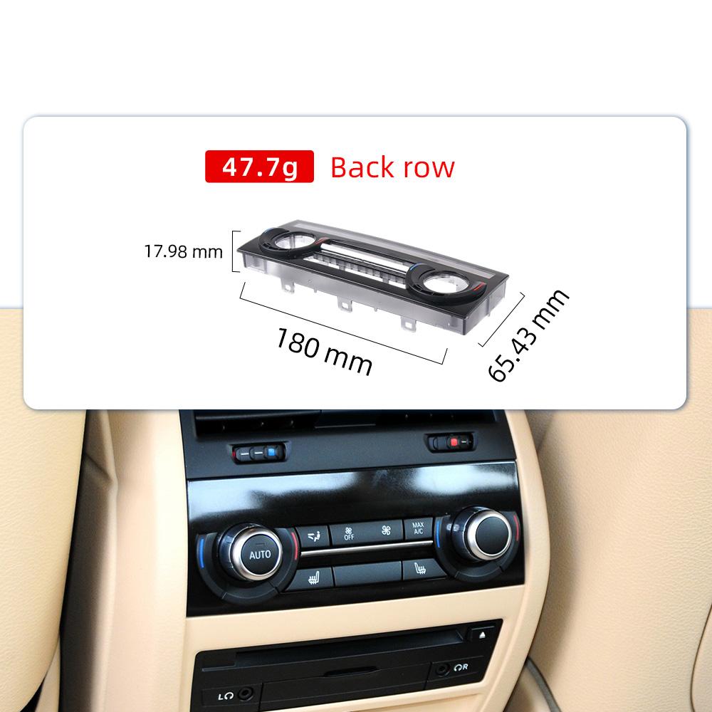 Und Dekorativer Ring 61319290751 Auto Heckklimapanel Für BMW 5 6 7 X5 X6 Serie F01 F02 F04 F06 F10 F11 F18 F15 F16