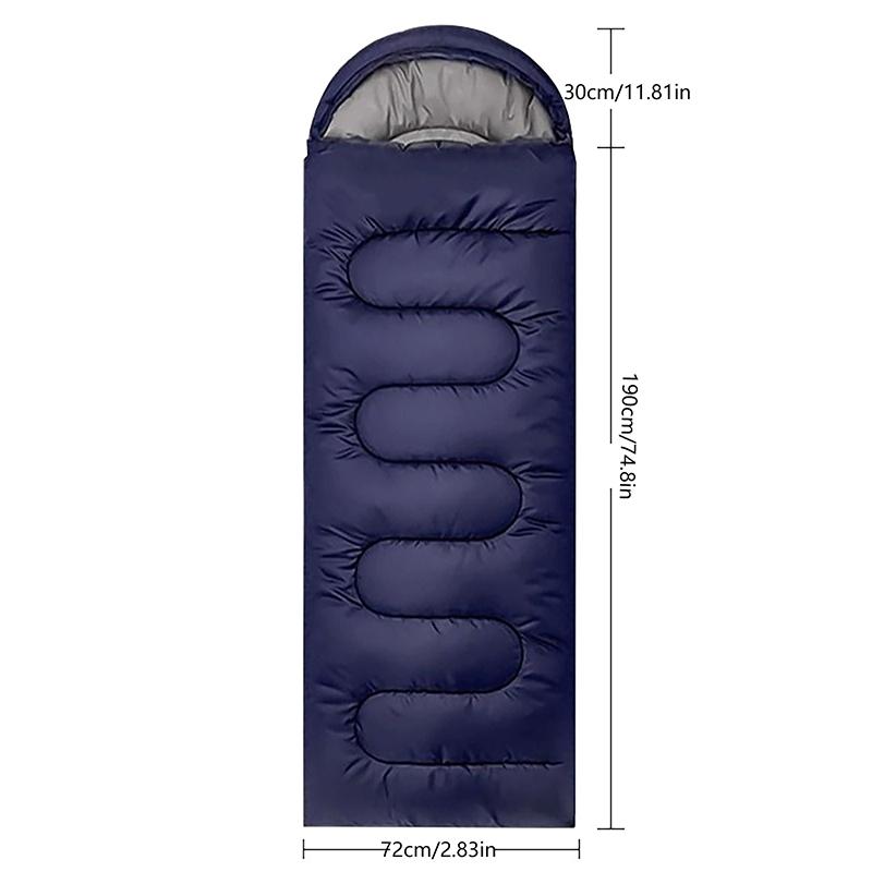 1Pc Camping Sleeping Bag Ultralight Waterproof 4 Season Warm Envelope Backpacking Sleeping Bags For Outdoor Traveling Hiking