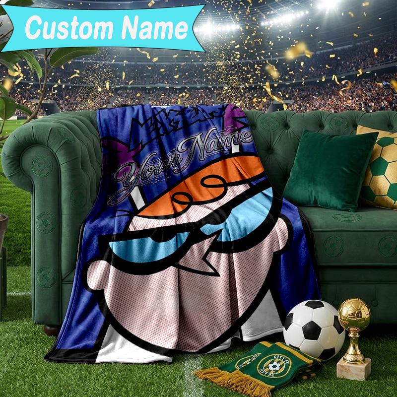Custom Name Blanket Laboratory Electric Adventure Blanket Bedding Blanket for Travel, Camping, Living Rooms, Offices, Sofas, Fan Christmas Gift