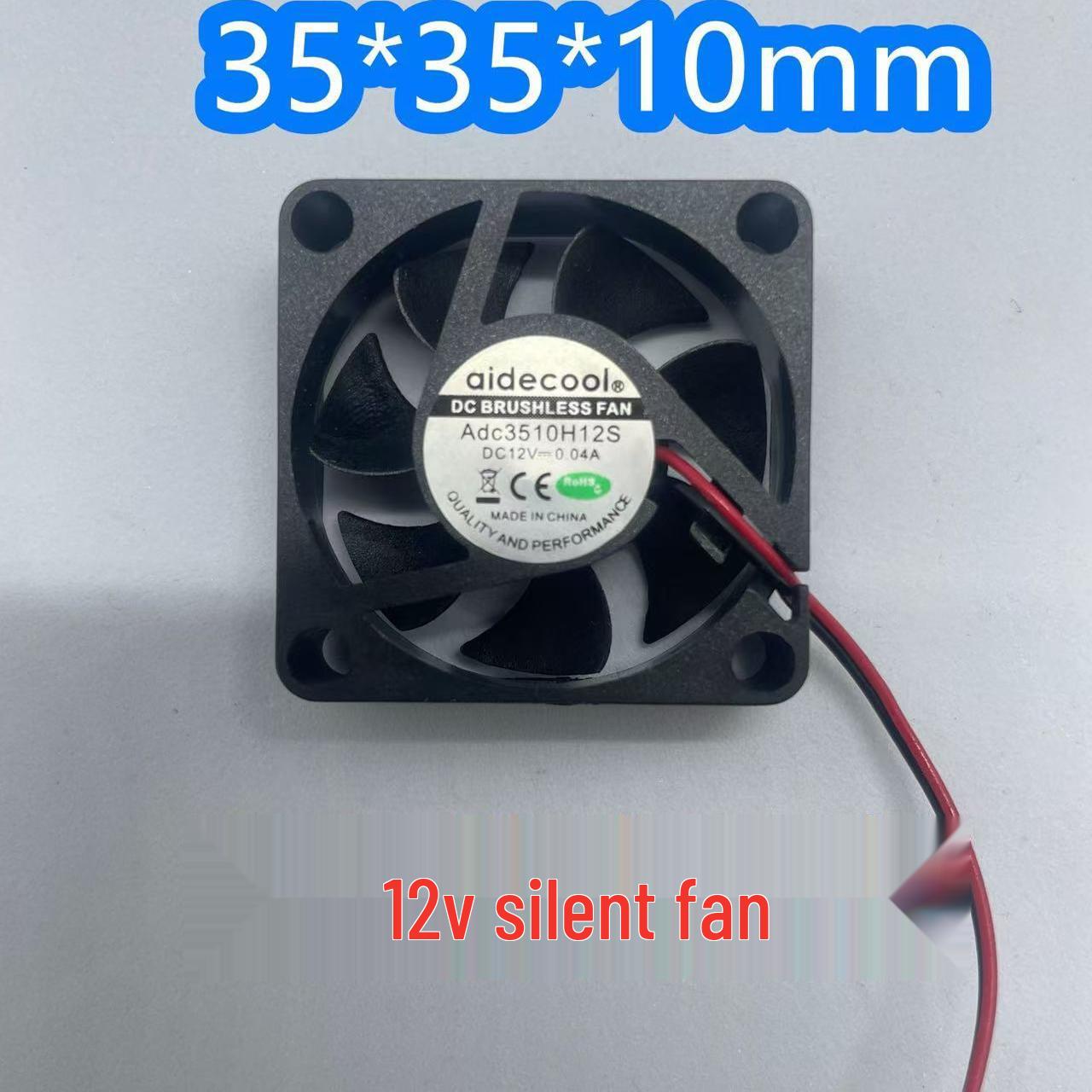

Silent Ultra-Compact Set-Top Box Cooling Fan 3510 Hydraulic 3.5x3.5x1 CM Customizable Connector