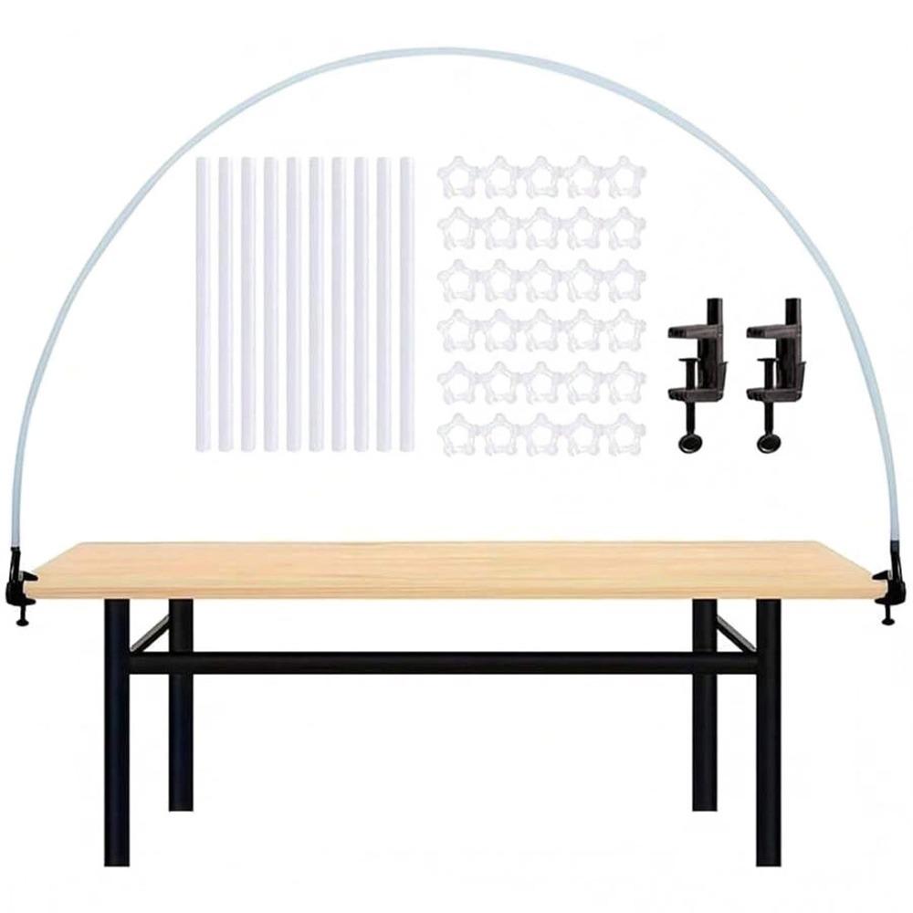 Easy Setup Table Balloon Stand Holder Adjustable Size Half Arch Balloon Support For Birthday Party