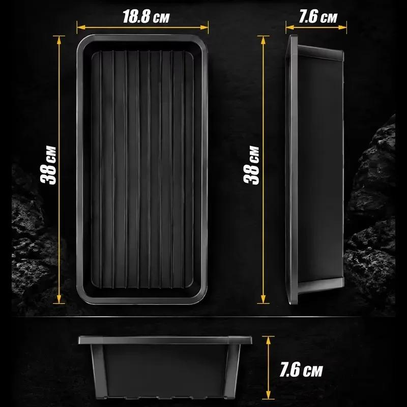 Car Under Seat Storage Tray Hidden Organiser Removable Storage Box Gadget Case Universal Tray Car Interior Accessories