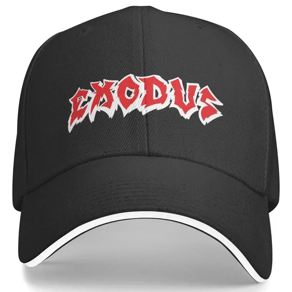 Exodus Rock Band Outfit Baseball Cap Unisex Women Outdoor Headwear Metal Music Dad Hat Unique Design Snapback Cap Adjustable