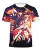 3d T-shirt Man Woman T-shirt Sword Art Online 3D Printing Anime T-shirt Plus Size Tee Tops 6XL