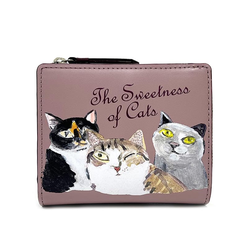 

Bifold Wallet Boyfriend Purse Pink [Manhattaner’s] 75-1680 Women’s рожевий