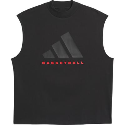 FW24 Die Kollektion 2025 Kapitel 01 Logo Mode Bequem Weich Ärmelloses Basketballtrikot Unisex-Trikot Schwarz IW5647