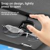 Car Glasses Holder Suitable for Volvo XC60 XC90 S60 S90 V40 XC40 Glasses Case Car Glasses Clip Storage Box Accessories