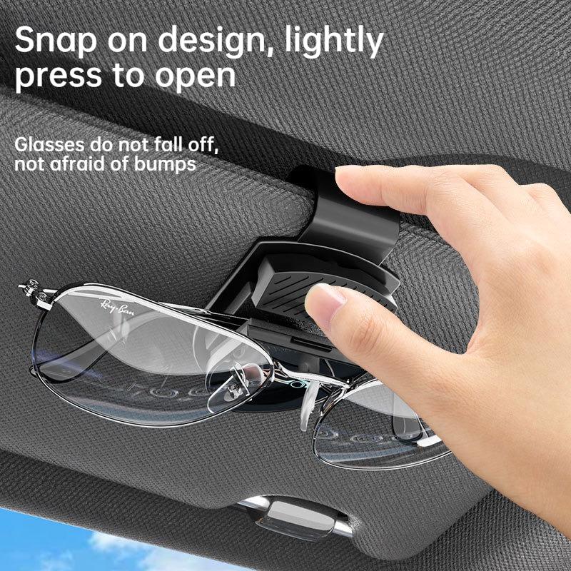 Car Glasses Holder Suitable for Volvo XC60 XC90 S60 S90 V40 XC40 Glasses Case Car Glasses Clip Storage Box Accessories