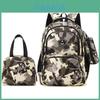 Urban Minimalist School Bag With Laptop Compartment And Cotton Material For Teens And Adults