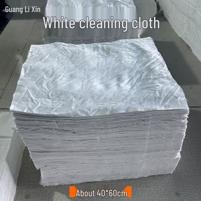 Industrial White Cotton Wiping Cloth