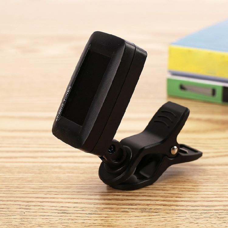 High Accuracy Clip On Tuner for Acoustic Instruments With Easy Read LCD and Fast Calibration Technology