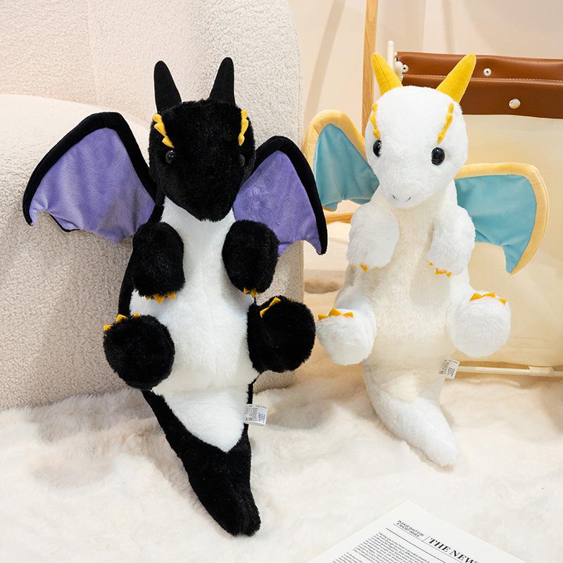 Dreamy Flying Dragon Dinosaur Plush Toy - Soothing Companion Doll for Kids
