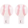 2 Pack Warm White - Upgraded Version LED Plug-in Night Light for Kids - Baseball Shaped Lamp Take Good Care Children Sleep