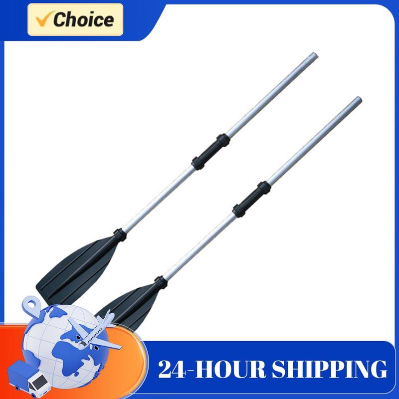 1 Pair 134cm Detachable Boat Rafting Paddle Canoe Surfing Oar Boating Accessory Thicken Kayak Canoe Boat Paddle