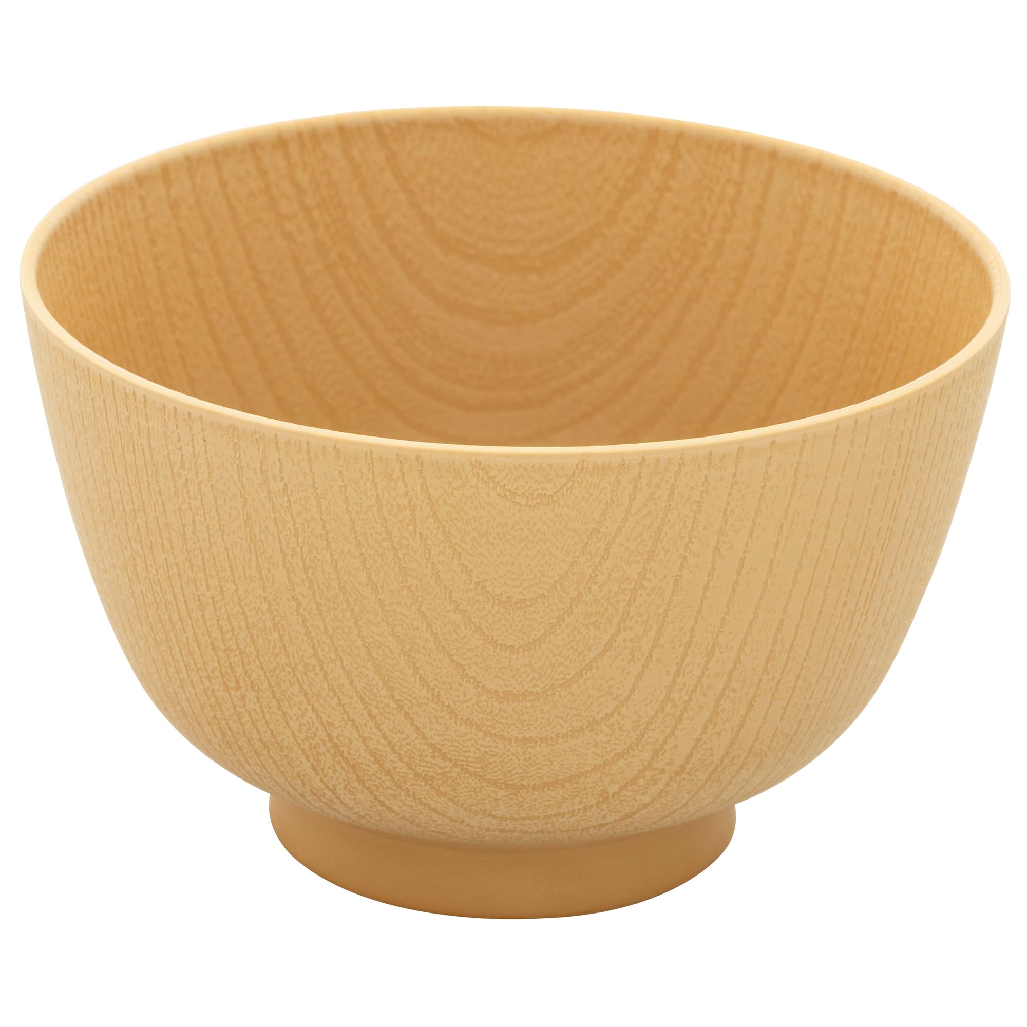 Yamanaka Lacquerware Natural Range Zelkova Wood Grain Soup Bowl Kyoto-style M16567-8