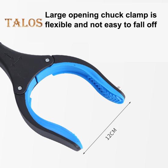 Katlanabilir Reacher Grabber Alüminyum Alaşımlı Uzun Kollu Çöp Klipsi Çöp Toplama Aleti Kauçuk Tutma Saplı