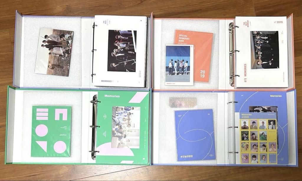 [USED] BTS MEMORIES Photobook (2018/2019/2020/2021)