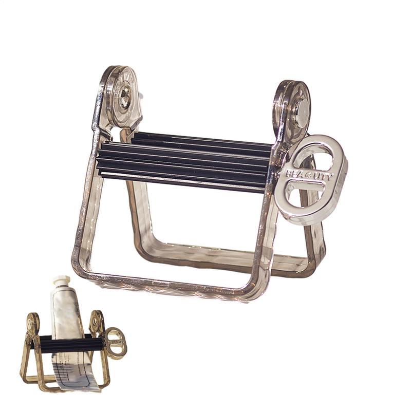 Toothpaste Squeezer Toothpaste Dispenser Household Rotatable Handle Hand Cream Squeeze Tool Simple Rolling Squeezing Tools