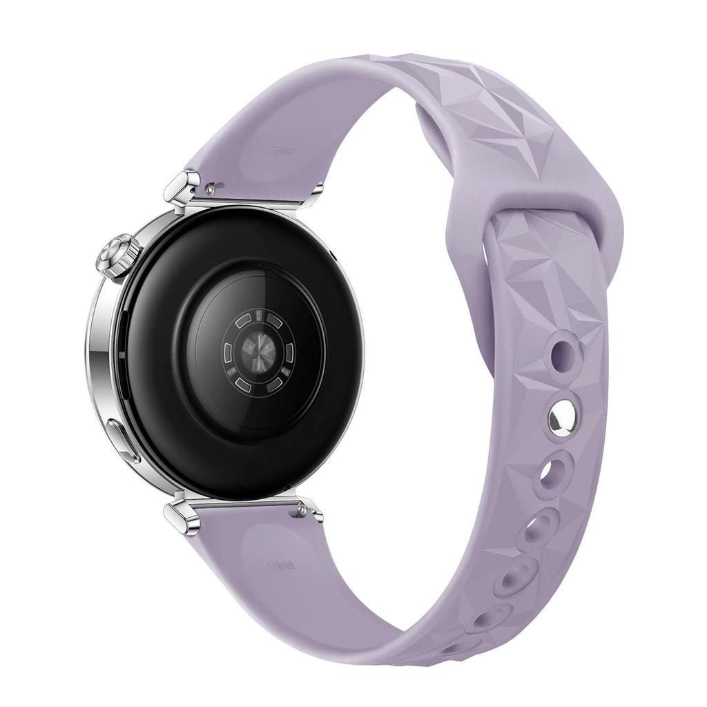 Silicone Ice Crystal Waist Watch Band for Huawei GT5/GT4/GT5PRO - 18MM