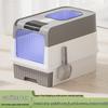 Extra Large Enclosed Cat Litter Box with Anti-Splash Drawer, Easy To Clean, PP Material