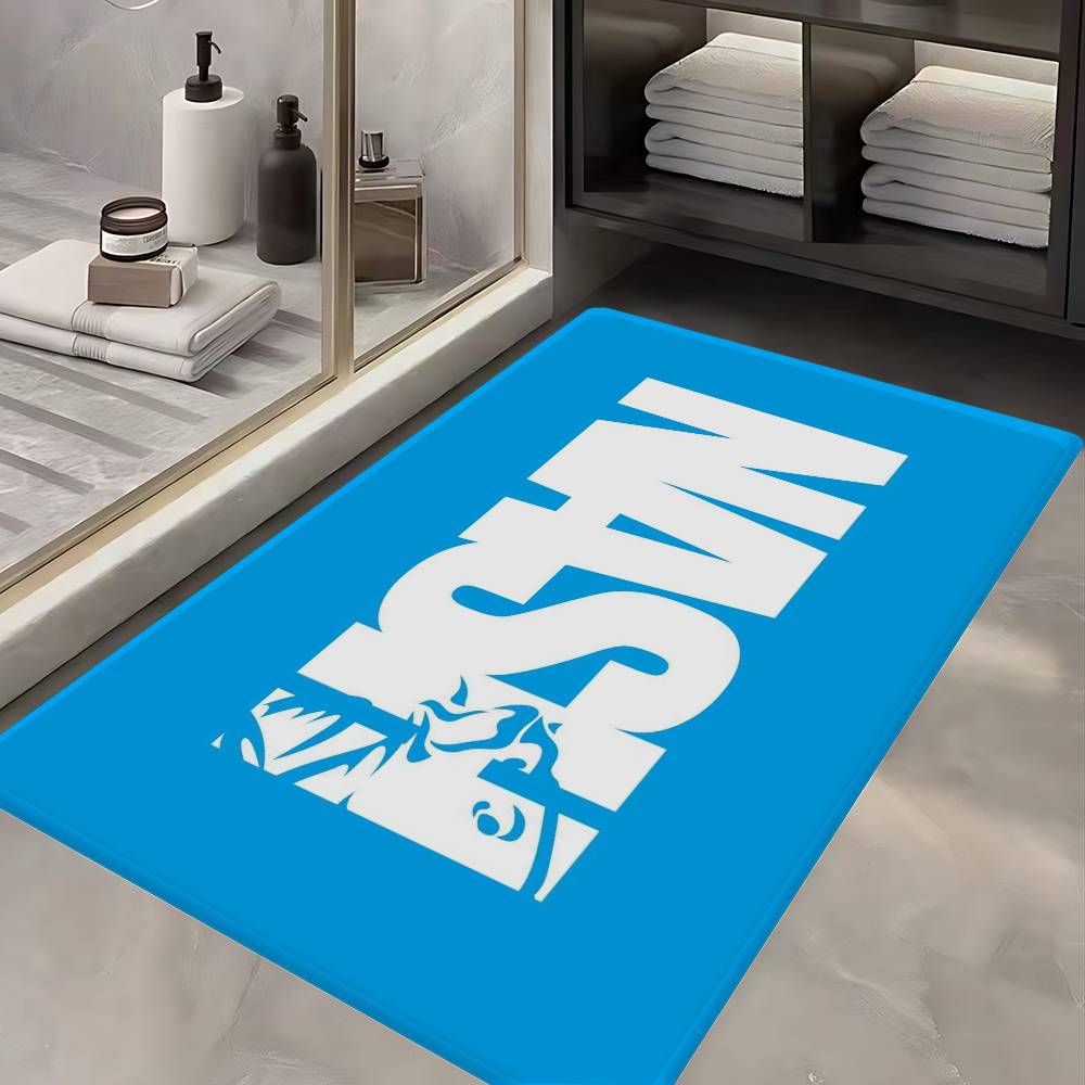 Nash Fishing Logo Hallway Carpet Washable Non-Slip Living Room Sofa Chairs Area Mat Kitchen Doormat Area Rug