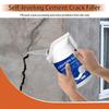 Mastic de réparation de fissures pour bétonAdhésion Forte, Convient pour les Tuyaux, Toits, Murs, Réparation de Fuites de Toit,, Étanchéité Durable