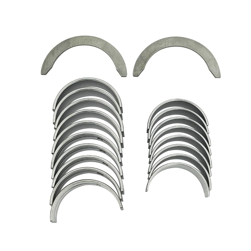 STD Connecting Rod Bearings & Main Bearings Set kit Compatible with Hyundai Elantra Veloster for Kia Forte Soul Optima 1.6L Turbo 2013-2020, Replace