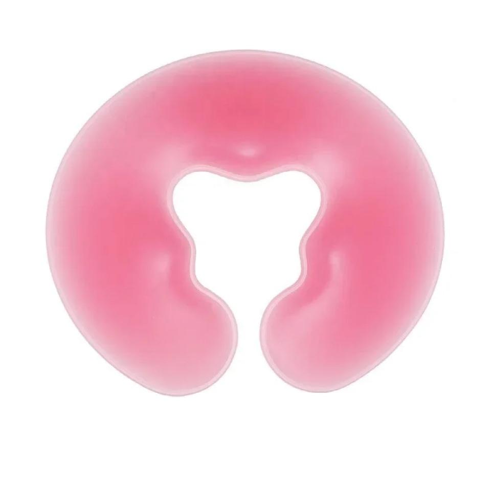 Silicone Face Pillow SPA Beauty Pad Neck Support for Beauty Salon Message SPA Headrest Cushion Cradle Nursing Cushion Pad