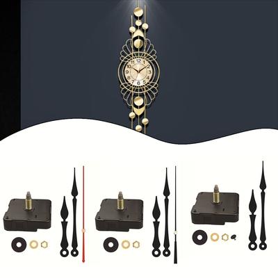 Quartz Wall Clock Mechanism Package Content Plastic Types