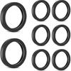 8pcs Jerry Can Gaskets Rubber Fuel Can Gaskets Replacement Gas Gaskets Gas Can Spout Gaskets Replacement Gaskets Fuel Washer Seals for 20L Jerry Can