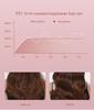 Pink Electric Curling Brush Comb - For Long & Short Hair Styling, Fluffy Perms, Inward Curls
