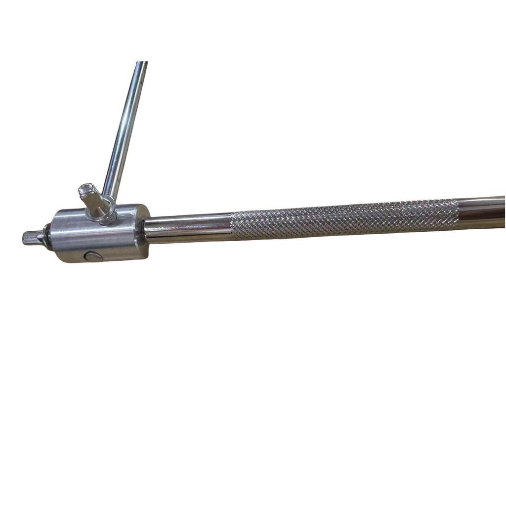 Cymbal Cowbell Multi-Clamp Extension for Half Cymbal Stand and Tom Drum