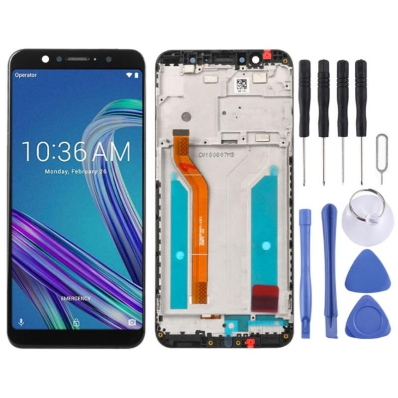 Full Set Multiple Touch Display Module Digitizer Panel Including Metal Frame For ZB601KL ZB602KL Models Smartphone Repair