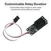 PWM Electronic Switch Relay RC Model Aircraft/Car/Boat Controller Adjustable Delay Duration  5-18V Navigation Light Control